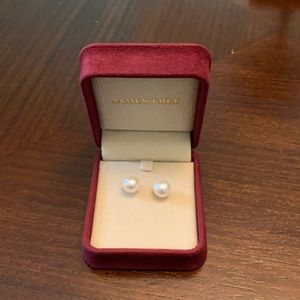 Pearl Earrings from James Free Jewlers